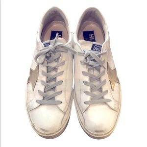 Golden Goose women’s Hi Star sneaker size 40.
